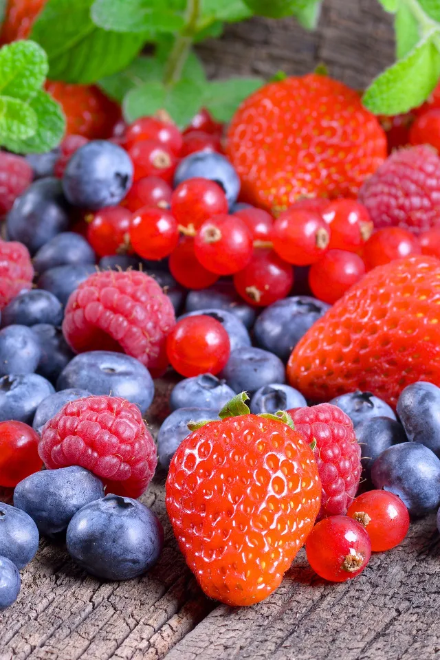 Fructe de pădure asortate