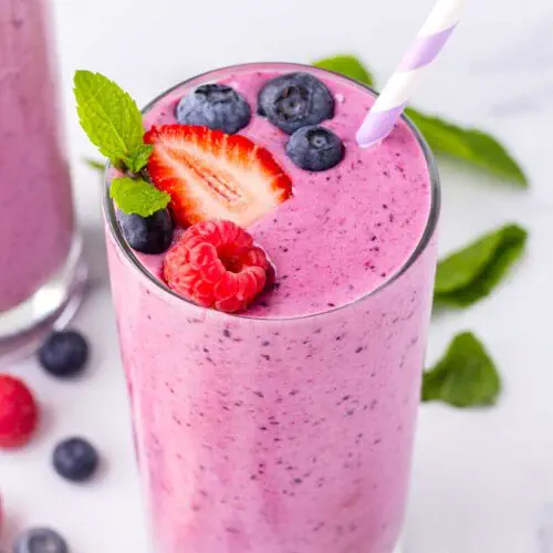 Smoothie cu afine
